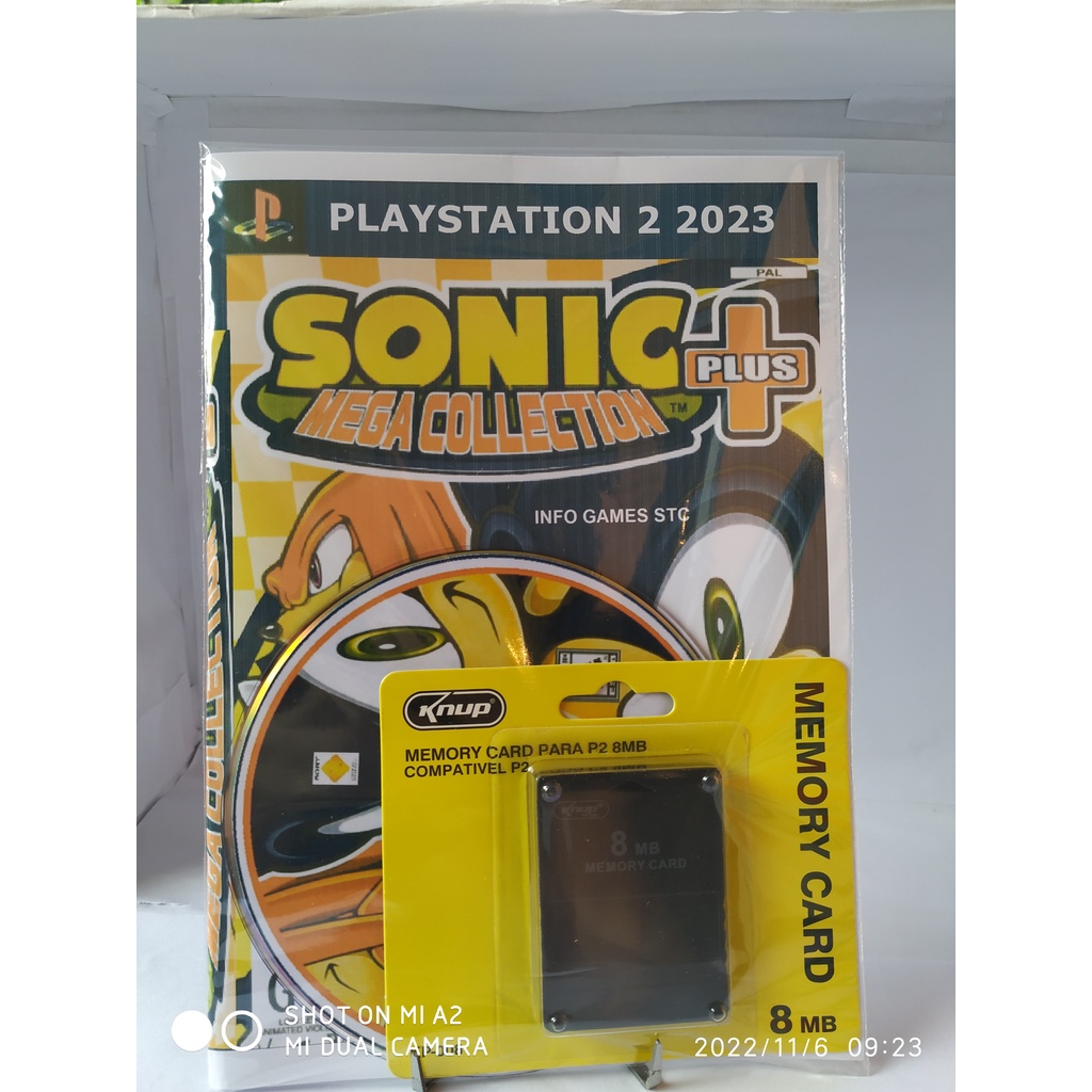 Pacote Retro PS2 Bloqueado 12 Games + MC + OPL