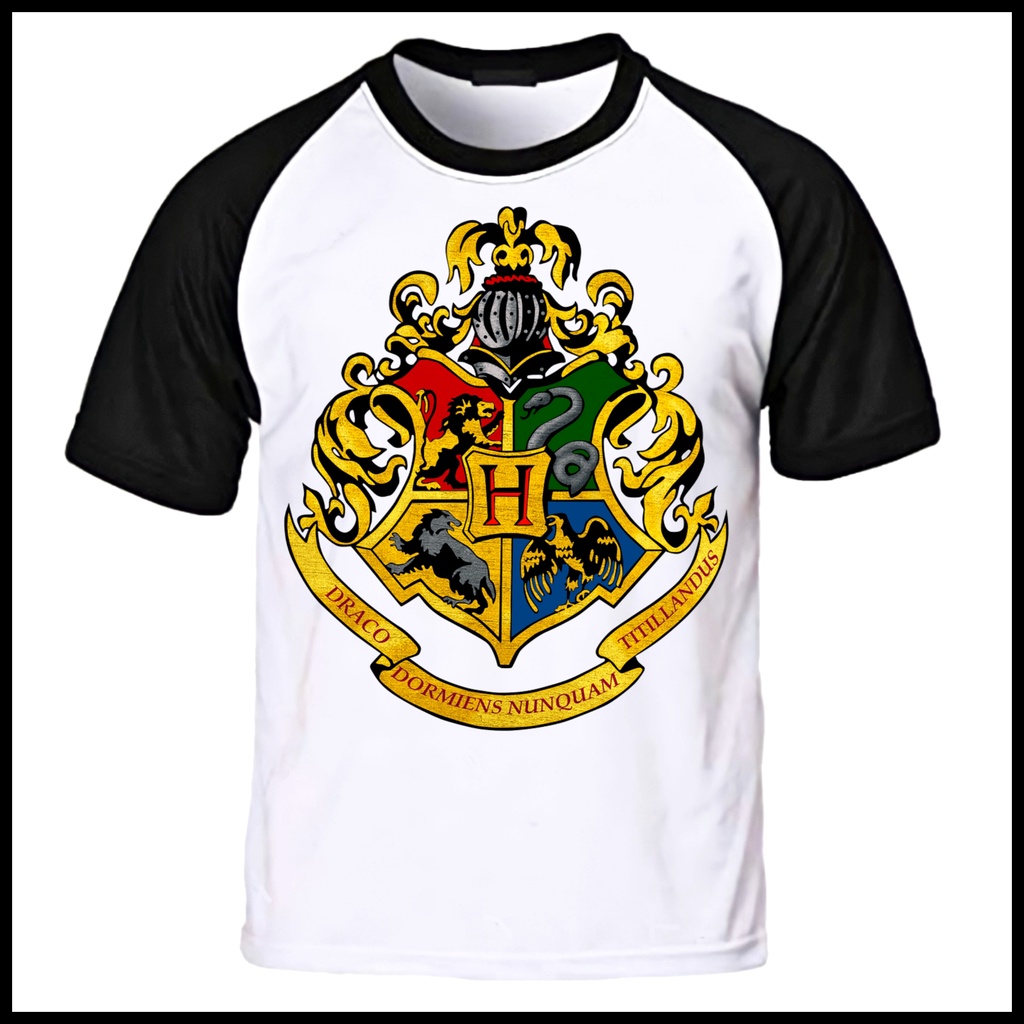 Camiseta Hogwarts Harry Potter Blusa Harry Potter | Shopee Brasil