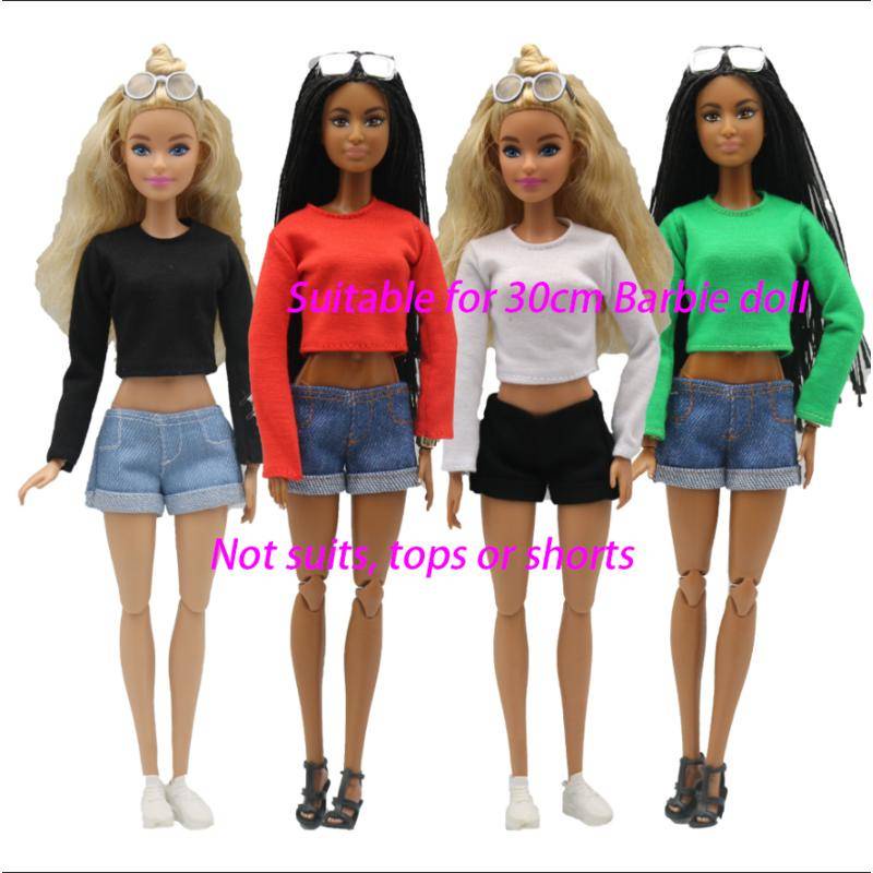 Doll Accessories Toys, Textile Jeans, T-shirt