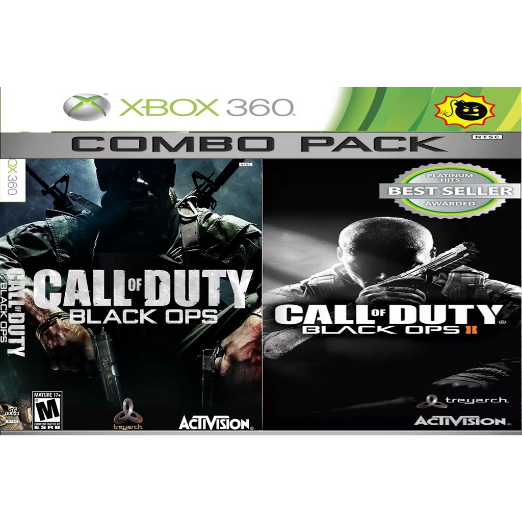  Activision Call of Duty: Black Ops 1 & 2 Combo Pack