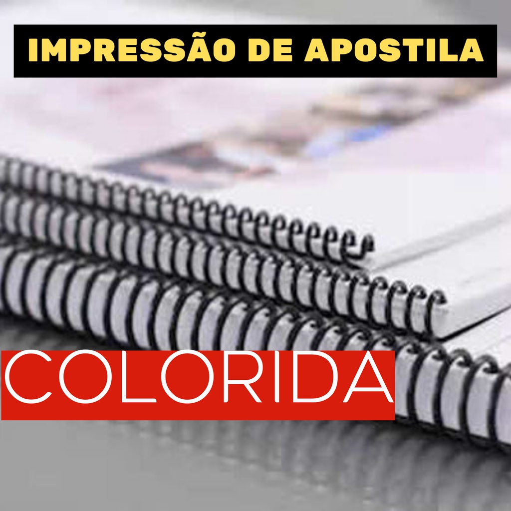 Impressão De Apostila De Até 150 Paginas Frente E Verso Shopee Brasil 2285