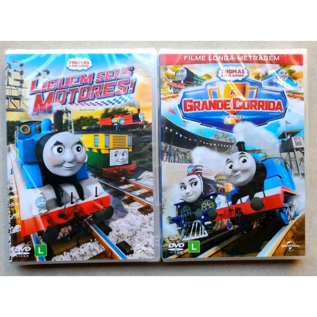 DVD - Thomas e Seus Amigos: Liguem Seus Motores