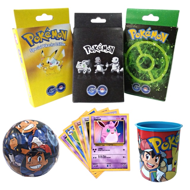 BeautyUs 24 PÇS Bolinha com Figuras / Bonecos Fofos de Pokémon Pequenos  Aleatórios com 2-3cm