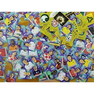 LOTE 100 FIGURINHAS COPA 2022 SEM REPETIÇÃO - PRODUTO ORIGINAL PANINI