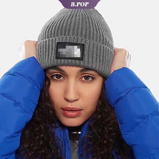 Gorros Unisex Caps Chapéus De Inverno Keep Warm Tricotado Chapéu Bordado Top Boné Esportivo [BP]