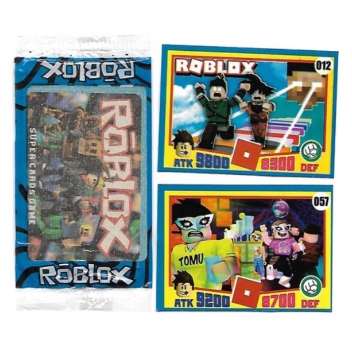 Card ROBLOX - Kit 200 Cartinhas Roblox Card Rôblox Cards Roblox
