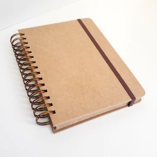 Álbum de Fotos - Caderno Sketchbook Desenho e Aquarela A5 21x15cm - 180g Papel Kraft
