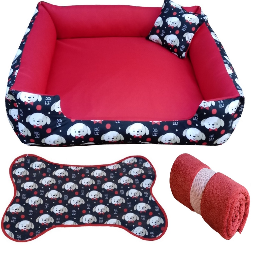 caminha para cachorro medio kit cama para dog caminha pet grande até ...