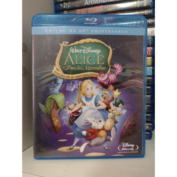 Alice No País Das Maravilhas Edição De 60º Aniversário [Blu-ray]