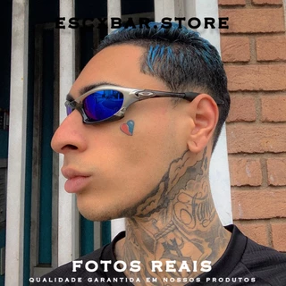 Óculos Splice Pro model assinada Juan Pablo Montoya kente azul! Envio Rápido Promoção! Temos flak, radar, juliet, cooper, escxbar lupa trap