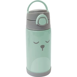 Garrafa Térmica Parede Dupla 400ml Verde 12111 - Buba