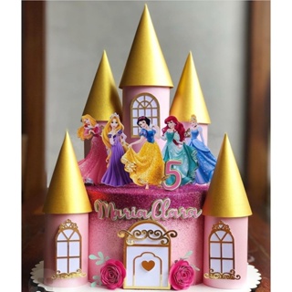 Bolo de castelo da princesa: bolo do castelo Hanami