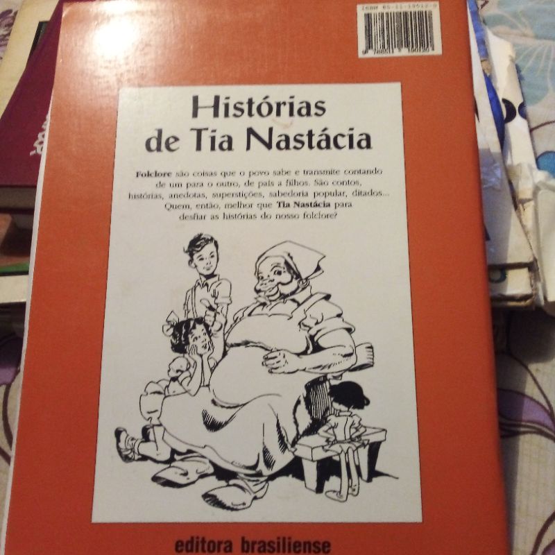 livro História de Tia Nastácia Monteiro Lobato | Shopee Brasil