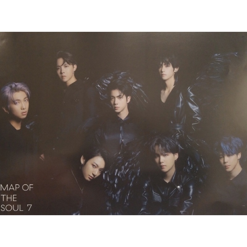 ORIGINAIS Pôsters BTS MOTS 7 (Map Of The Soul 7) NOVOS | Shopee Brasil