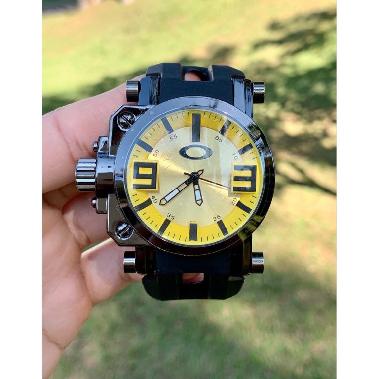 Relógio Masculino Oakley Gearbox Titanium (com caixa) | Shopee Brasil