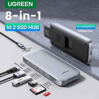 UGREEN USB C HUB 10Gbps M . 2 SSD Capa NVMe SATA 3.2 Para HDMI 4K60Hz SD TF MacBook Pro Air iPad PC Tablet M2