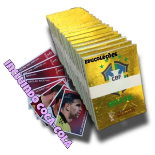 Lote todas as 670 figurinhas da Copa 2022 + 8 da Coca-Cola