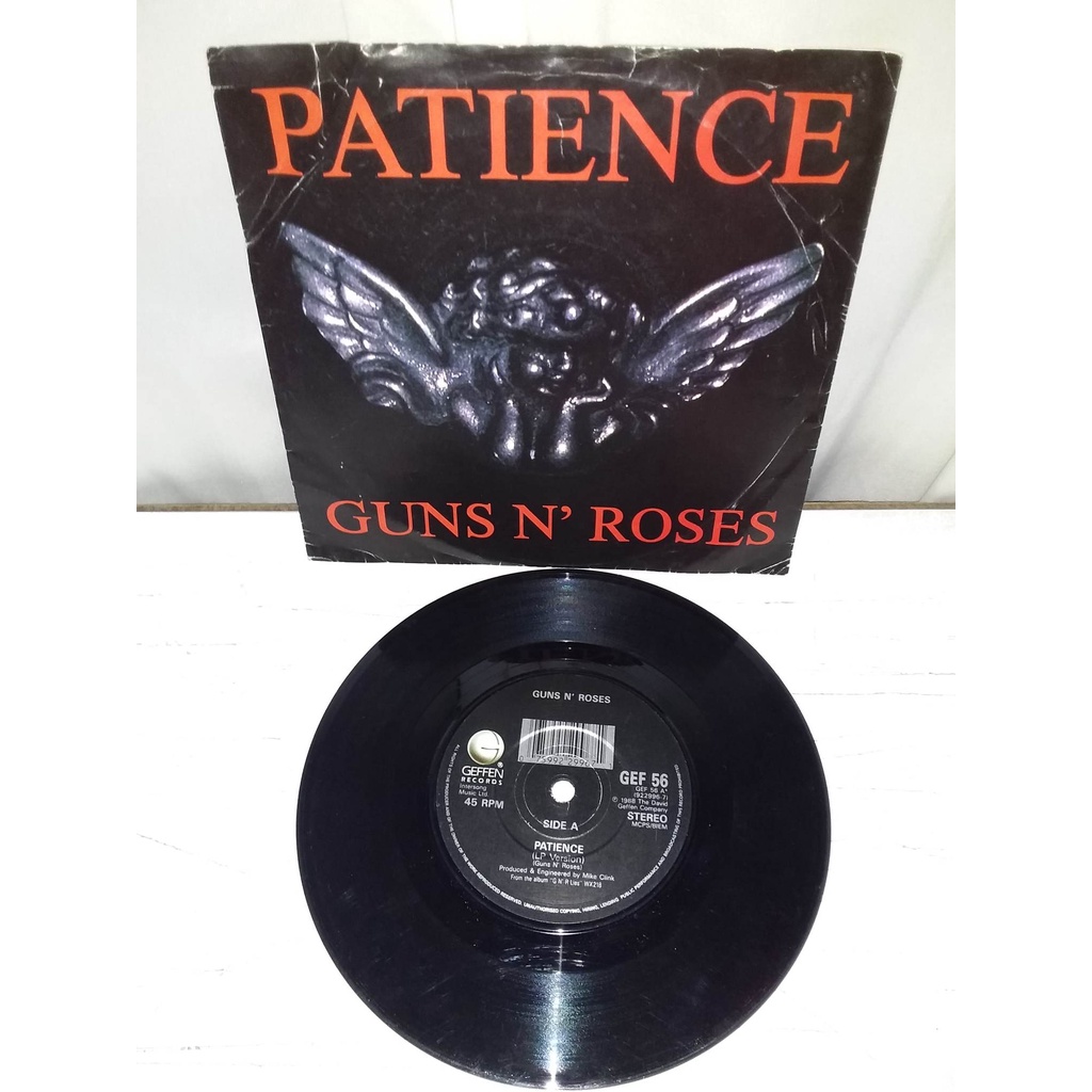 【見本盤】GUNS N' ROSES ガンズ・アンド・ローゼズ/Patience LP Guns N' Roses ‎– Patience 7