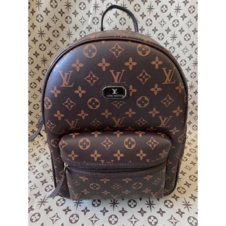 Bolsa Mochila Louis LV Logo Tendencia PROMOÇÃO LIMITADA Reforçada Feminina Marrom