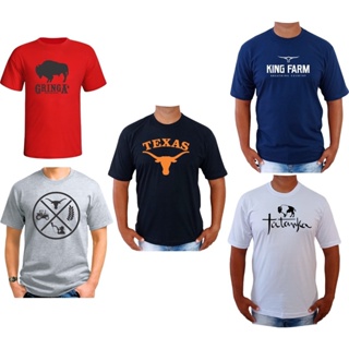 Kit De 5 Camisetas Country Tatanka Gringa King Farm Texas