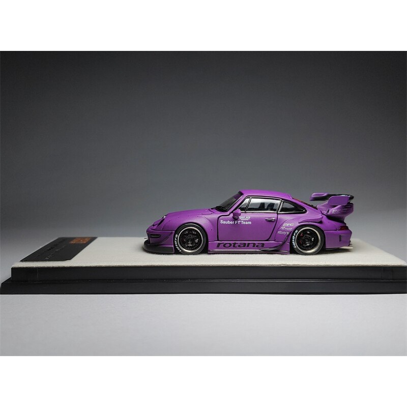 PGM 1:64 RWB 993 Matte black alloy fully open modified wide