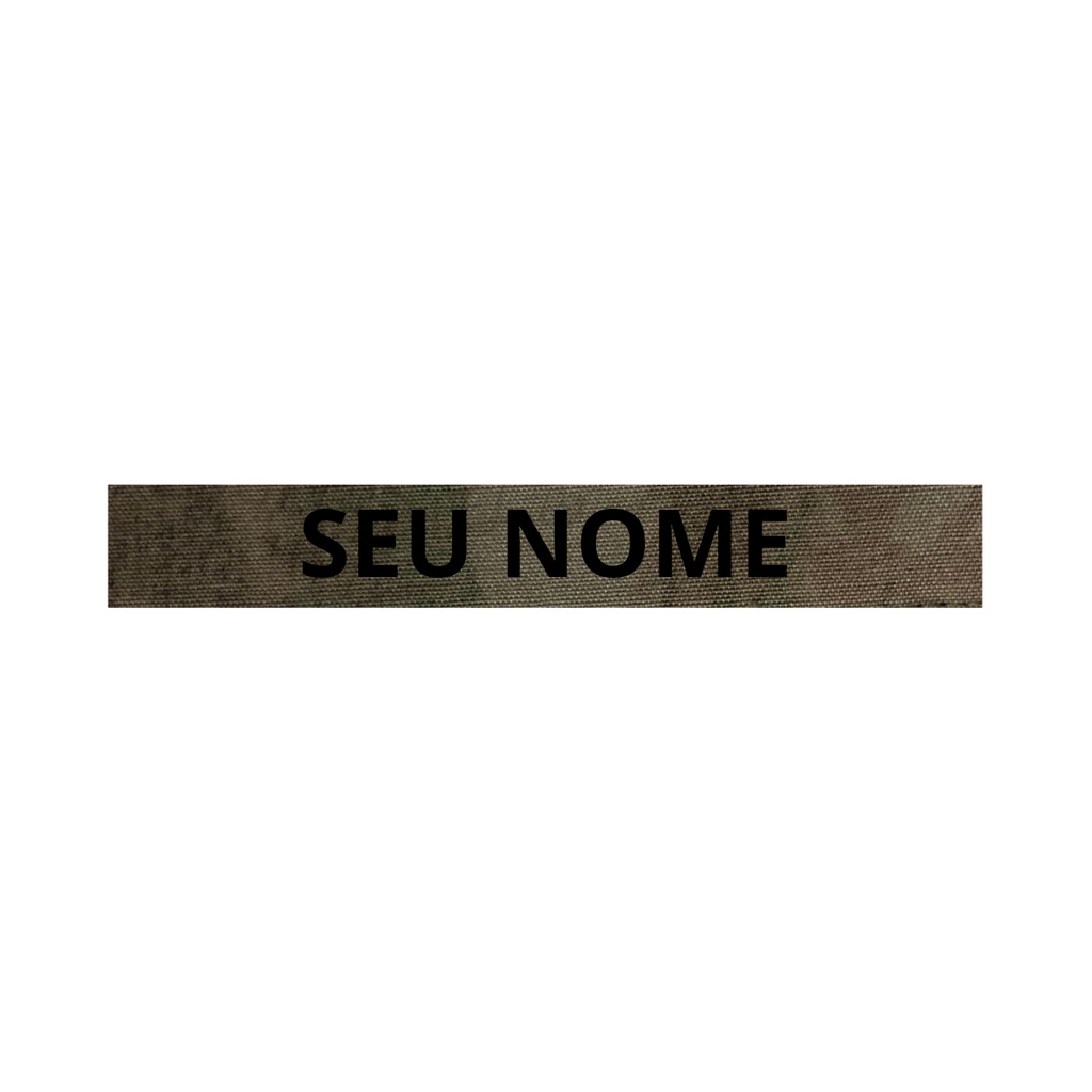 SUTACHE / TARJETA COM NOME BORDADO - 14 cm