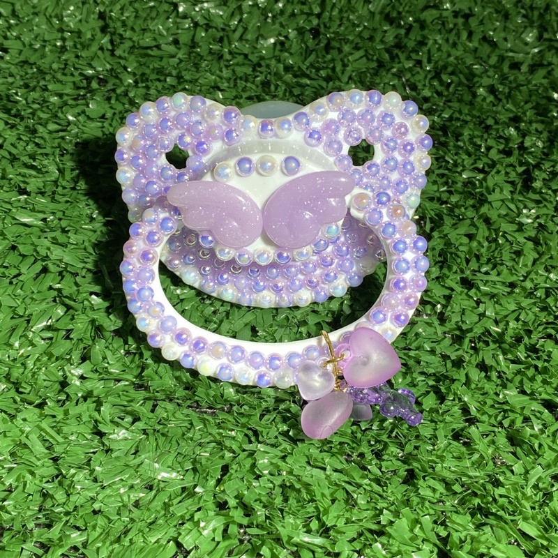 Chupeta para Adulto Asinha branca/lilás | Shopee Brasil
