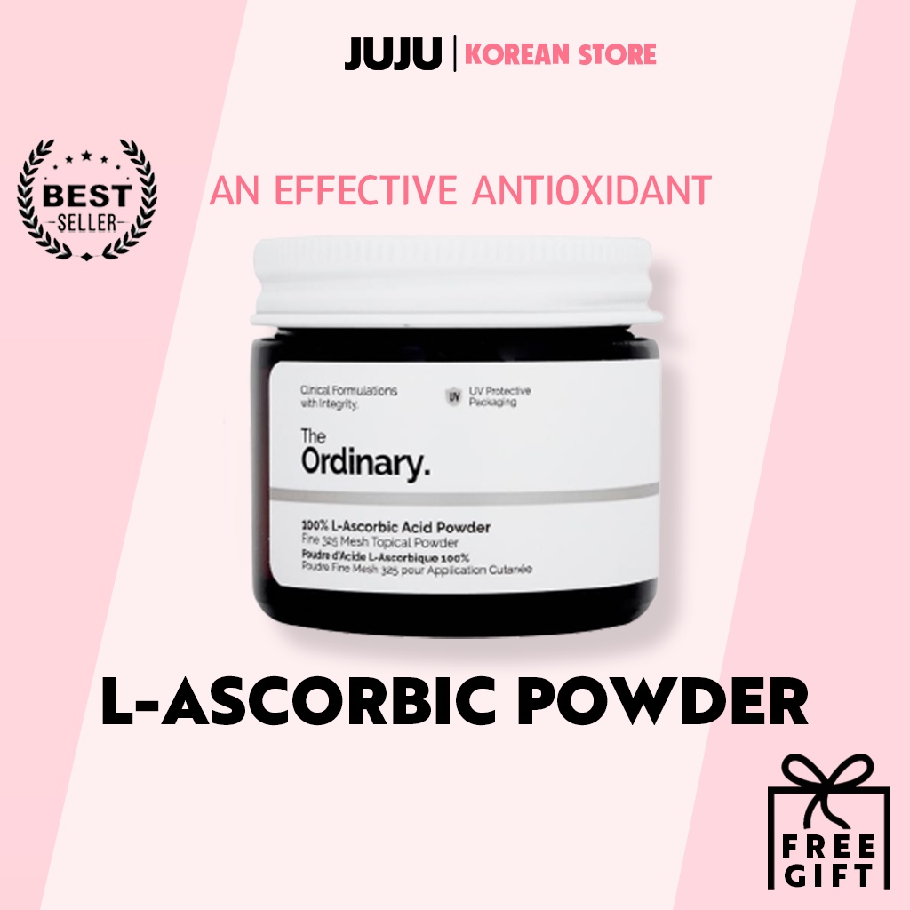 The ordinary / 100% L-Ascorbic Acid Powder / 20g | Shopee Brasil