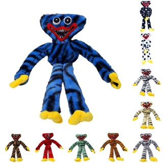 Poppy Playtime Huggy Wuggys Plush, desenhos animados Jogo de brinquedo de  pelúcia de pelúcia Presentes de meninos azuis Muppets recheados 40cm
