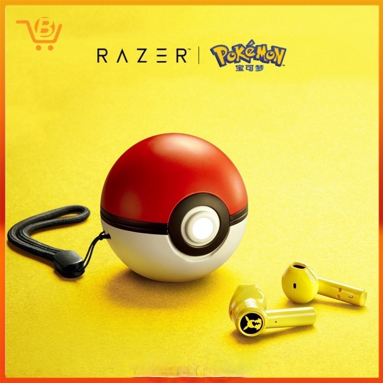 Razer Pokemon Pikachu True Fone De Ouvido Bluetooth Sem Fio
