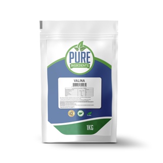 Valina 1Kg 100% Pura C/ Certificado Pure Ingredient