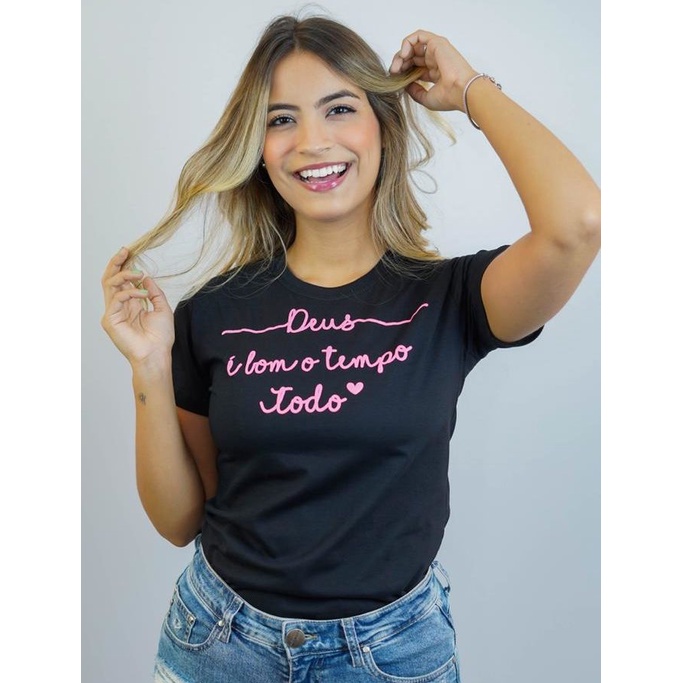Camiseta Babylook Brasil T Shirt Feminina Blusa Desenho Show
