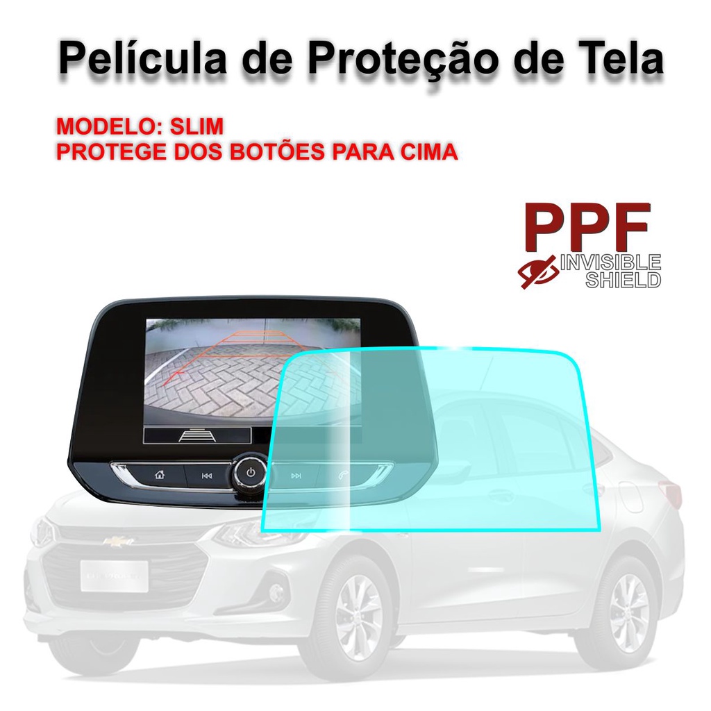 Onix Plus Película Anti Risco My Link Modelo Slim