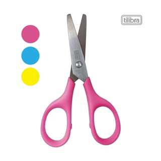 Tesoura Escolar TILIBRA Ponta Redonda 115mm