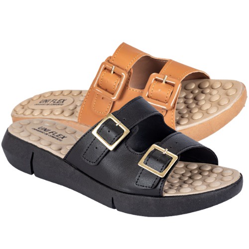 Sandália Com Fivela Uniflex Original Ortopédico Ultra conforto Leve e Macio com Nota Fiscal Envio Imediato