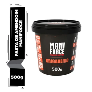 Pasta De Amendoim Integral Maniforce Brigadeiro 500g