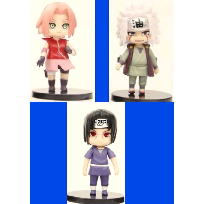 Kit Com Bonecos Anime Naruto Shopee Brasil