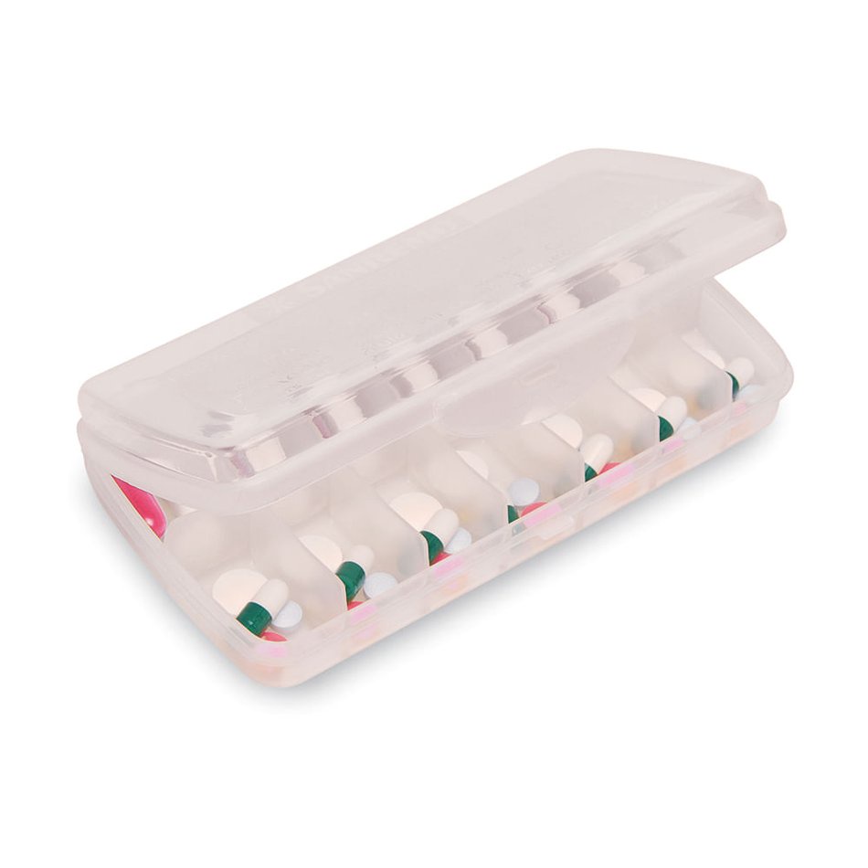 Porta Comprimidos Organizador Transparente 7 Dias e 7 Noites 688 Sanremo