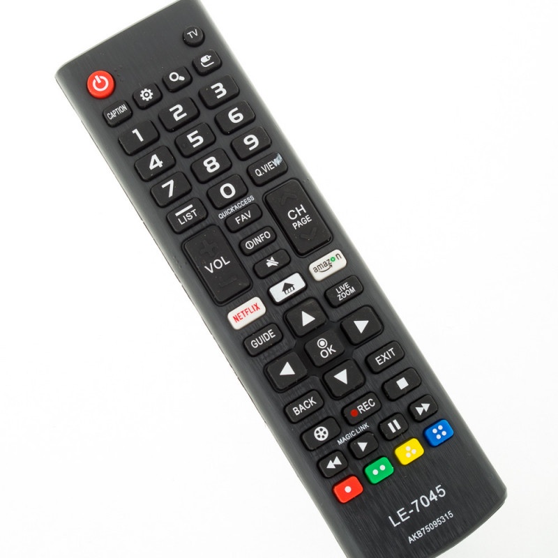 Controle Remoto Le 7045 Tv Lg Smart Netflix Amazon Le 7045 Shopee Brasil