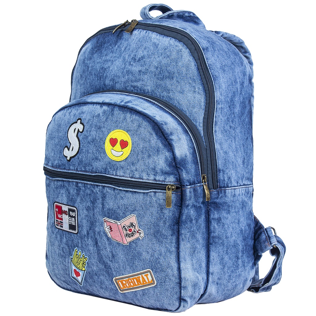 Mochilas jeans hot sale