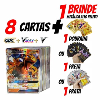 Lote 10 Cartas Pokémon Gx Em Português Cartas Brilhantes Sem