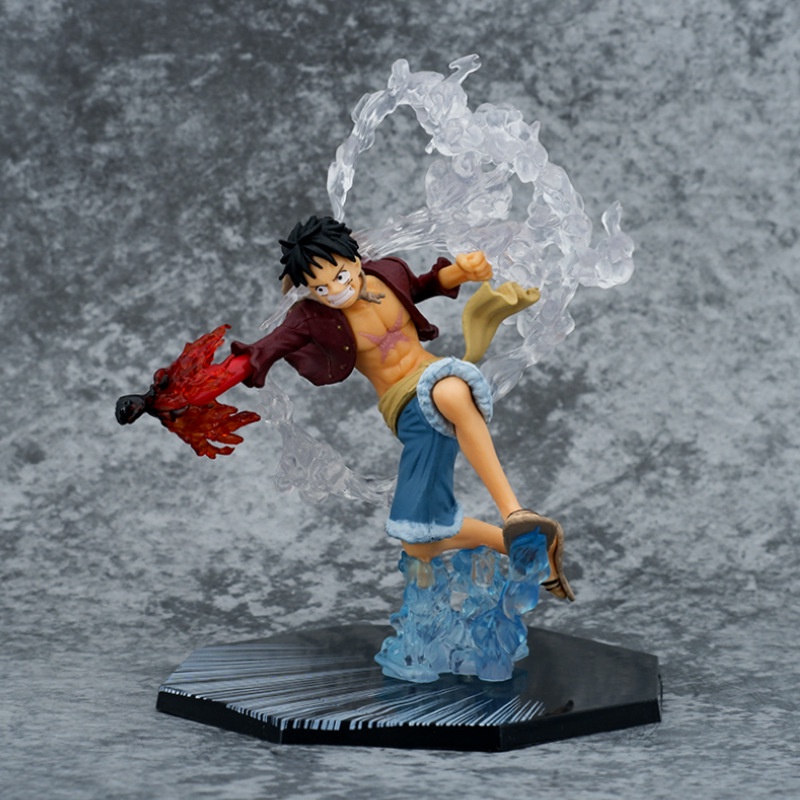 Boneca One Piece Luffy Doll 17cm Anime Figura Modelo Brinquedo Coleção Ornamentos Presente Para Crianças