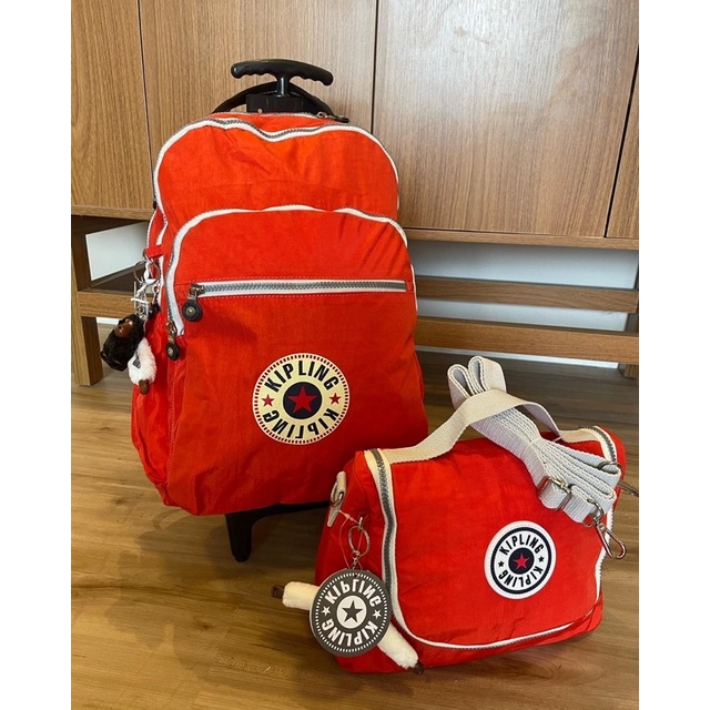 Kit mochila de rodinhas e lancheira | Shopee Brasil