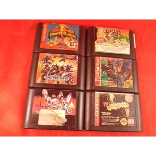 Jogos de Mega Drive genesis originais X Men Primal Rage Hulk Chuck Rock Light Crusader Pink PAC MAN BEAVIS BUTT HEAD