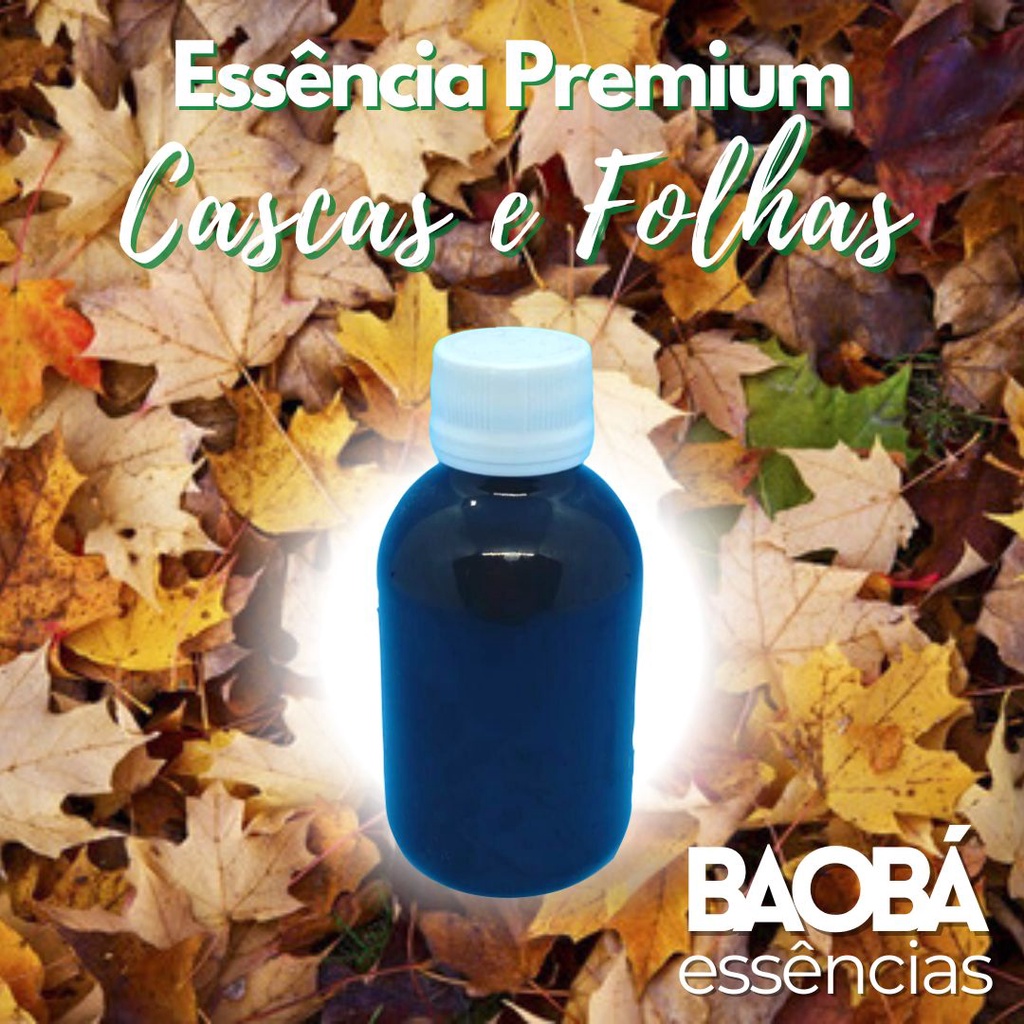 Essência Premium Cascas e Folhas - LIPOSSOLÚVEL