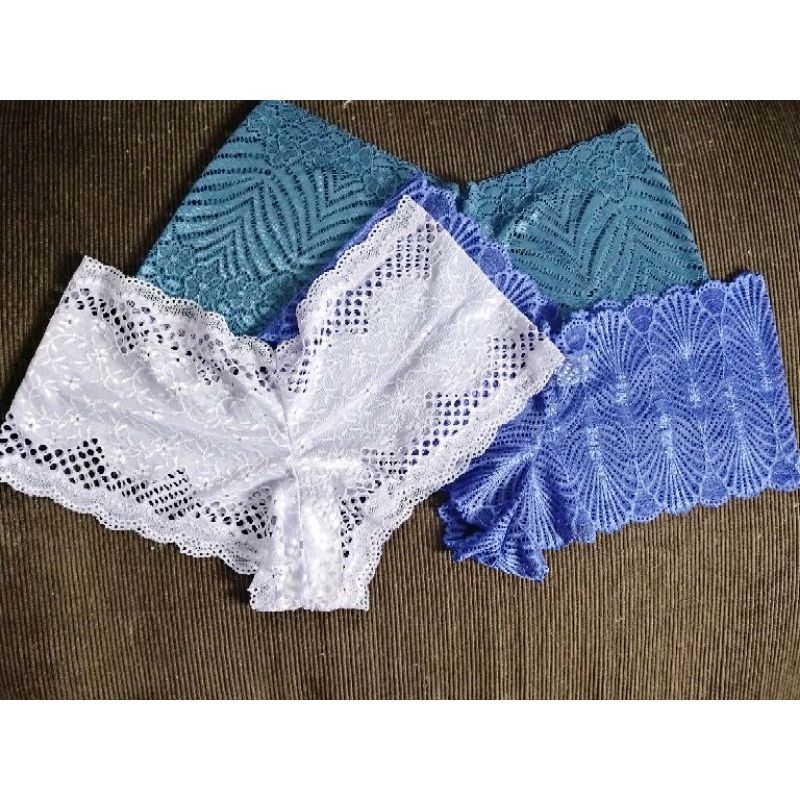 Caleçon de renda plus size ate o tamanho 60