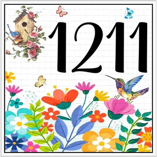 Números azulejos personalizados 20 x 20 cm melhor preço