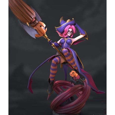 Bewitching Janna - League Of Legends - Diorama - Figure