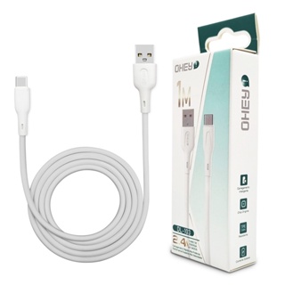 Cabo Usb Tipo C 2,4A 1m OHEY