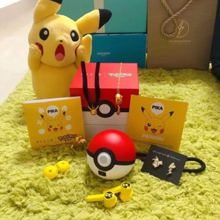 Bluetooth Razeto Pokemon Pikachu Tws Verdadeiro Sem Fio